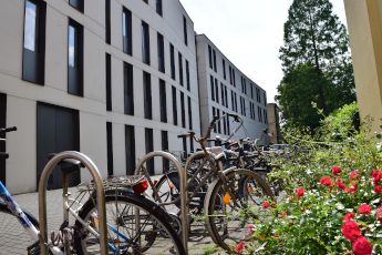 Fahrräder am Campus Innenstadt
Foto: Universität Osnabrück/ Karen Schultz